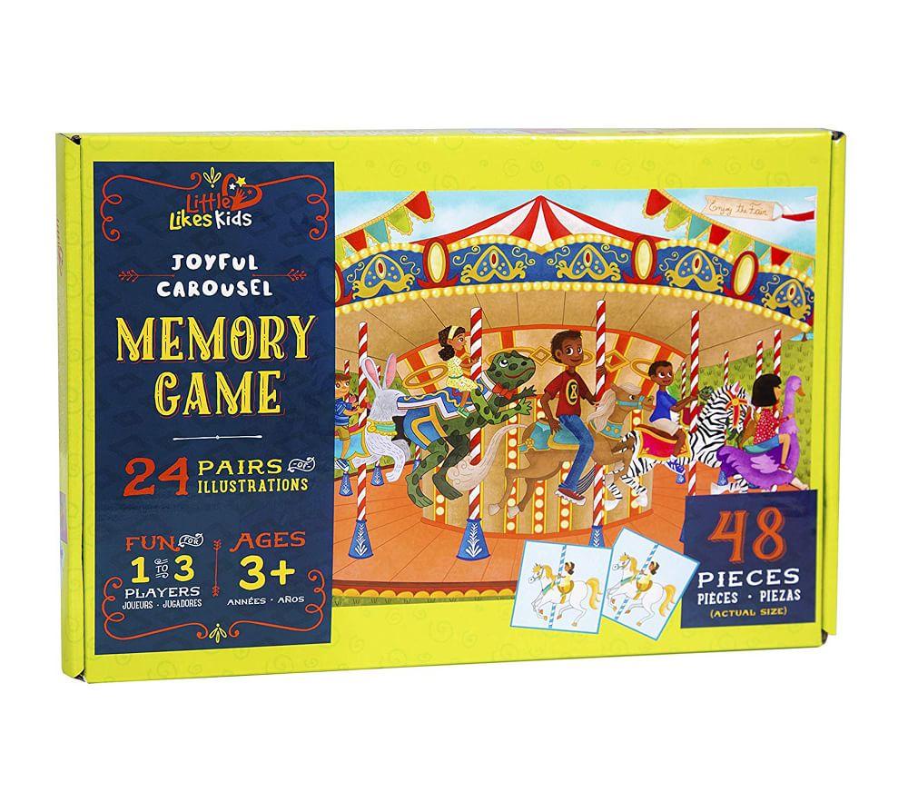 Little Likes Kids Joyful Carousel Memory Game